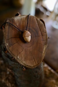 Image 1 of  Acorn Pendant Necklace 