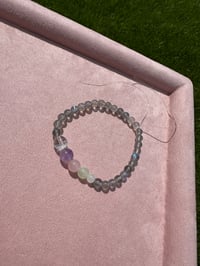 Image 3 of Labradorite bracelet 灰月光彩珠手链