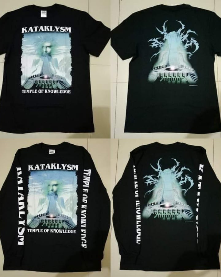 KATAKLYSM - TEMPLE OF KNOWLEDGE (T-SHIRT & LONGSLEEVE)