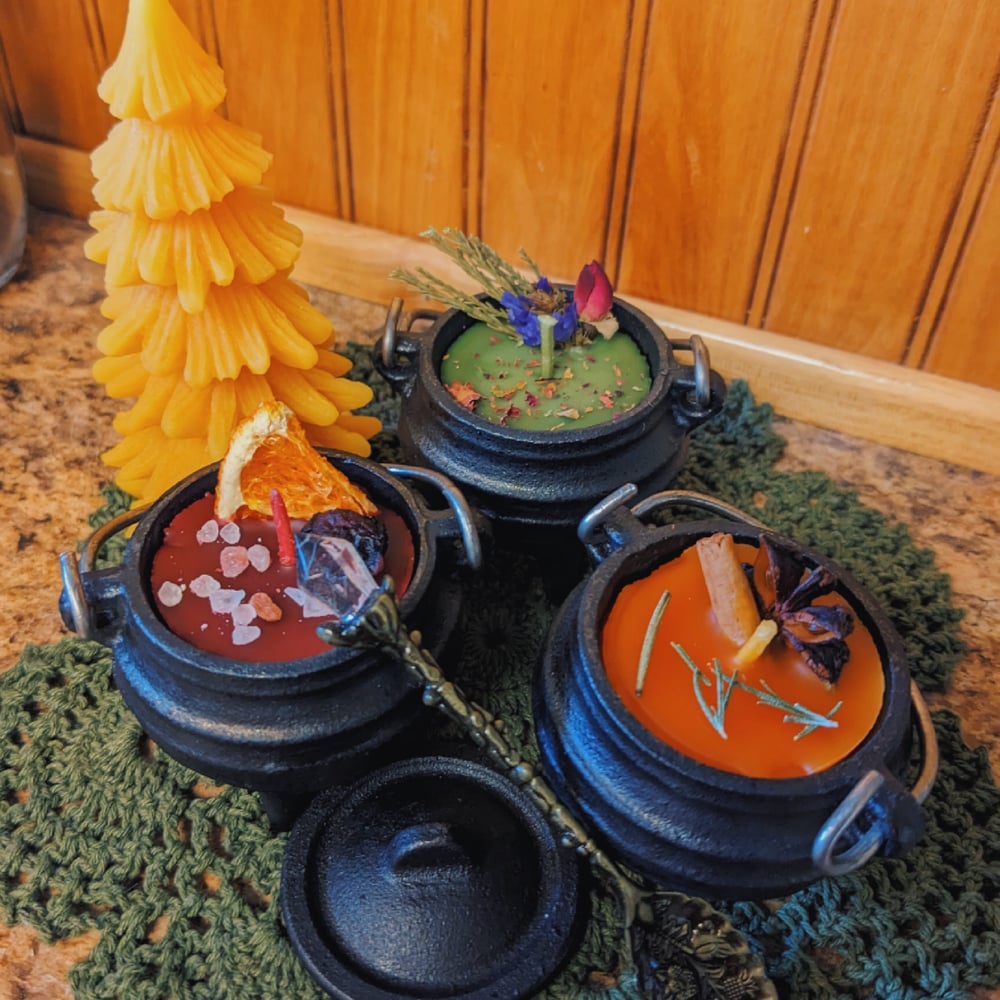 Image of Winter Solstice Cauldron Candles (Local Pick Up Only)