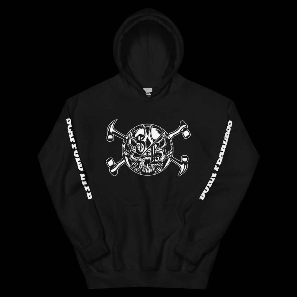 Image of SL BIG HAMMER/BF SL SLEEVES / PTGH SUPPORT HOODIE