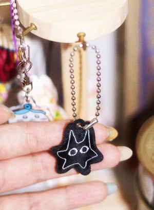 silly tiny mister man keychain