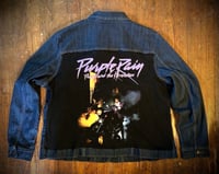 Upcycled “Prince & The Revolution” denim jacket