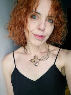 Citrine necklace 
