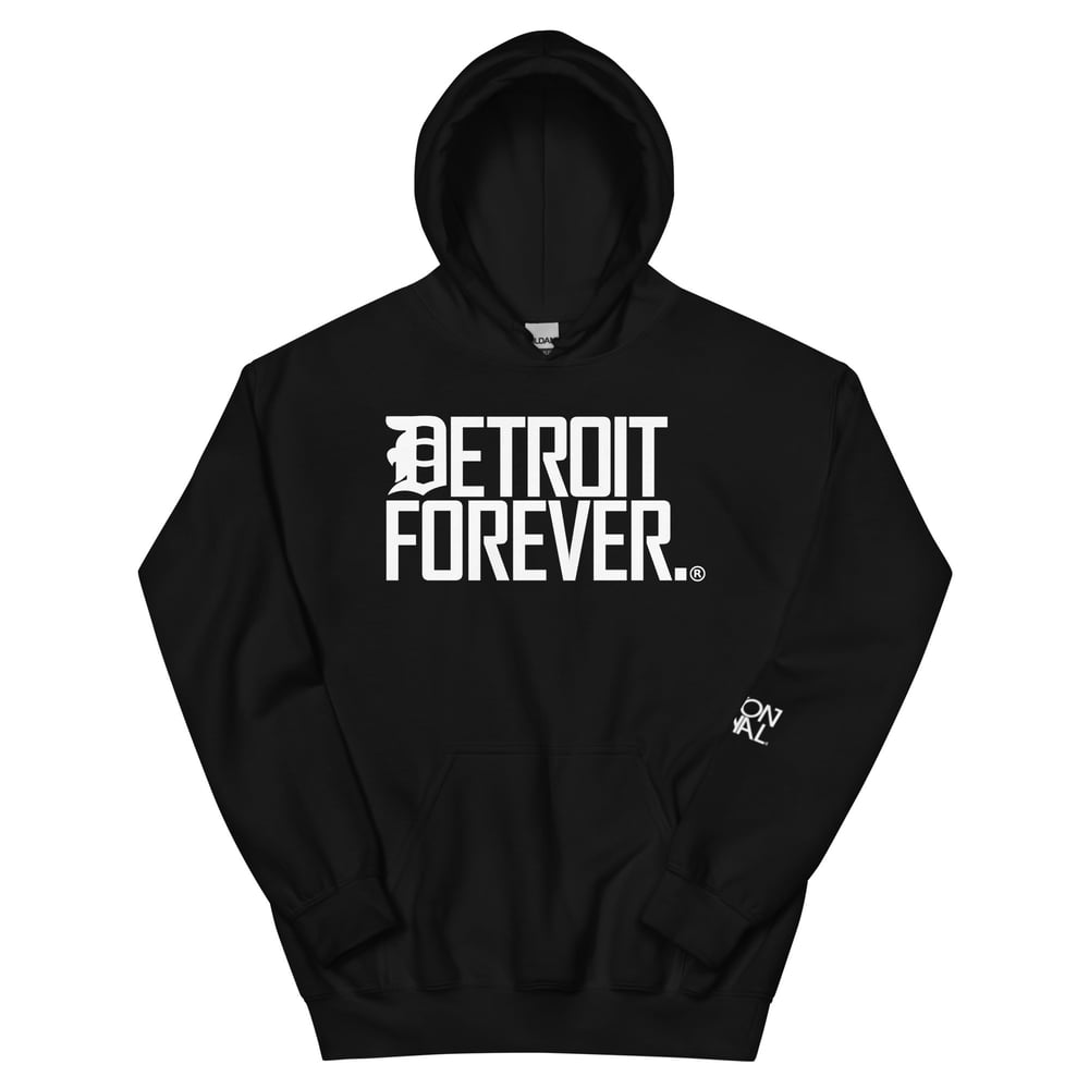 Image of Detroit Forever Hoodie Black