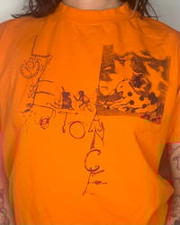 Image 2 of Bright orange tee