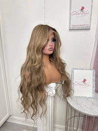 Image 9 of Human hair light brunette  (ready to ship) 