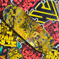 Image 3 of Heat Transfer x6 Top and Bottom Blue\Gold\Silver Foils 34mm Popsicle(KNIGHT MOLD)