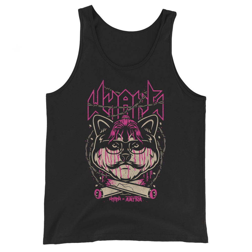 Image of WHANG X AKIRA - Tale of the Psycho Samurai tank pink