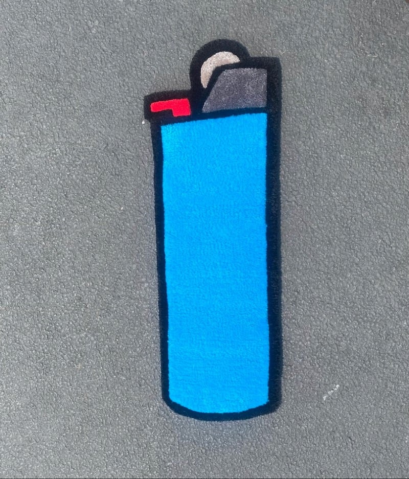 Image of Blue Lighter Rug