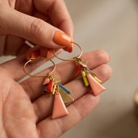 Image 4 of Pendientes esmaltados Sedgwick