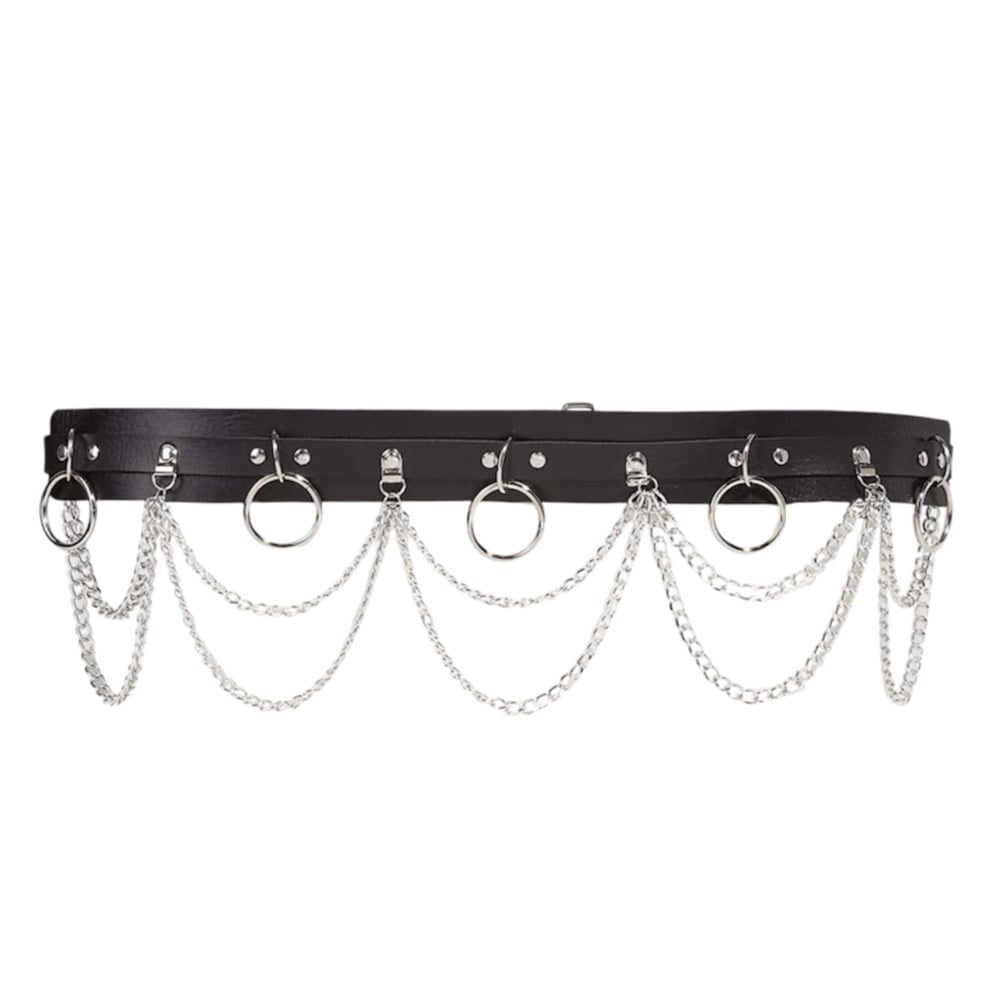 Image of Plus Size Ring Chain Belt