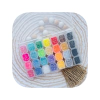 Image 1 of Jelly Beads Box- 3mm in 26 colors