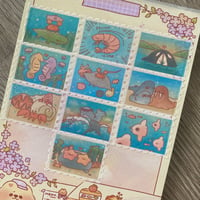 Image 2 of Sea Friends Stamp Washi