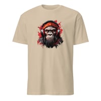 Image 4 of Gorilla Wearing Headphones Unisex T-Shirt