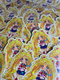 Image 3 of Moonie Clear Star Sticker 