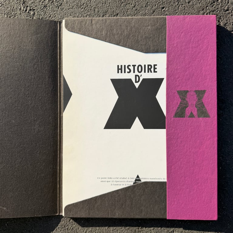 Histoire D'X Portfolio Signed & Numbered by Moebius Image 2