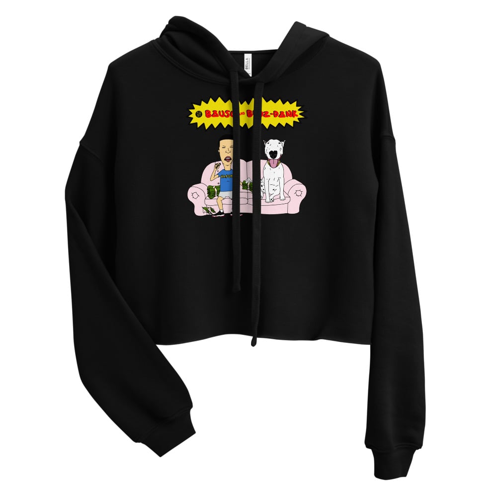Image of B&BD COUCH CROPPED HOODIE