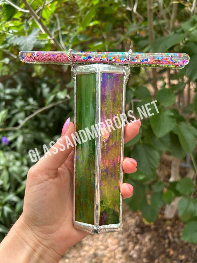 Image of Strawberry Kiwi Double Wand Gemini AuraScope