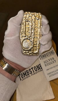 1 kilo Silver Bar - Tombstone Silver Nugget