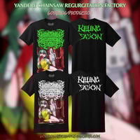 Image 1 of YANDERE CHAINSAW REGURGITATION FACTORY - SHORT SLEEVES