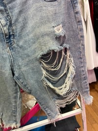 Image 2 of Target distressed shorts 