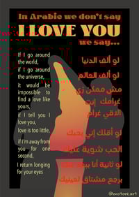 Image 1 of In Arabic…we don’t say… card 