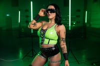 Image 2 of WORN GREEN MEDUSA COMPLEX GEAR