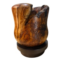 Image 3 of Highly figured Burl vase 