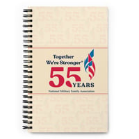 Image 1 of NMFA 55-Year Anniversary Spiral Notebook