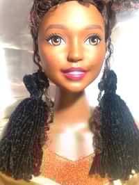 Image 1 of Black loop tassels