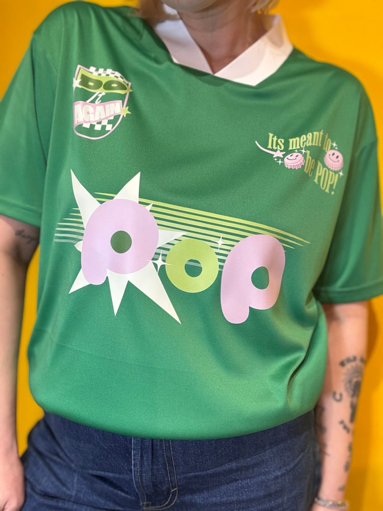 Image of Harry Styles POP! Retro football style tee 