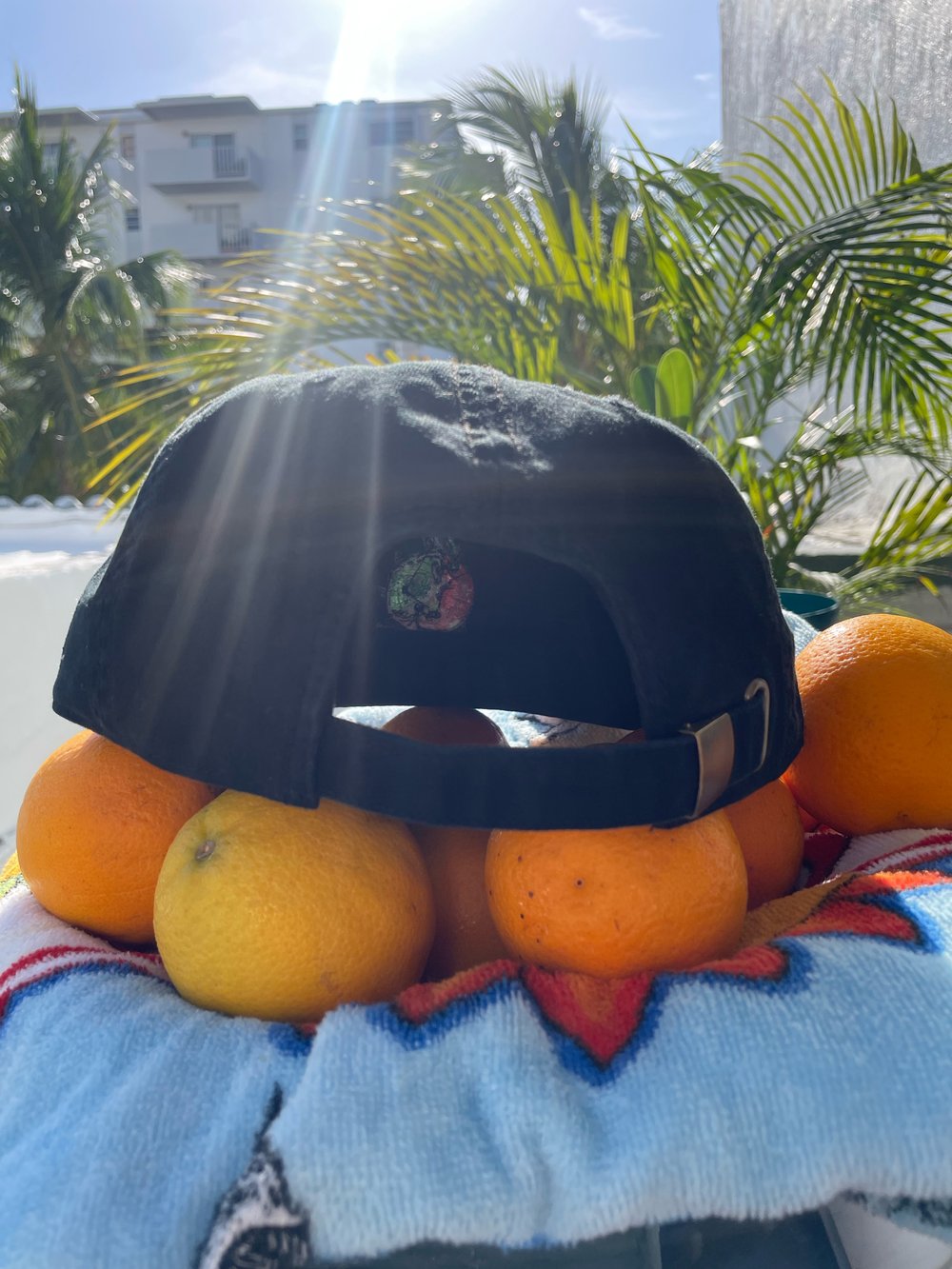 Rotten orange hat