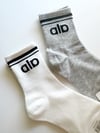 DESIGNER STYLE CREW SOCKS 