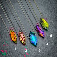 Image 2 of Aura Prism Pendant Necklace