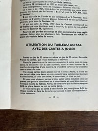 Image 6 of Votre destin par le tableau astral, l’horoscope par les noms, avec plateau! G. Muchery, 1966