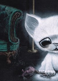 Ghost Cat Art Print