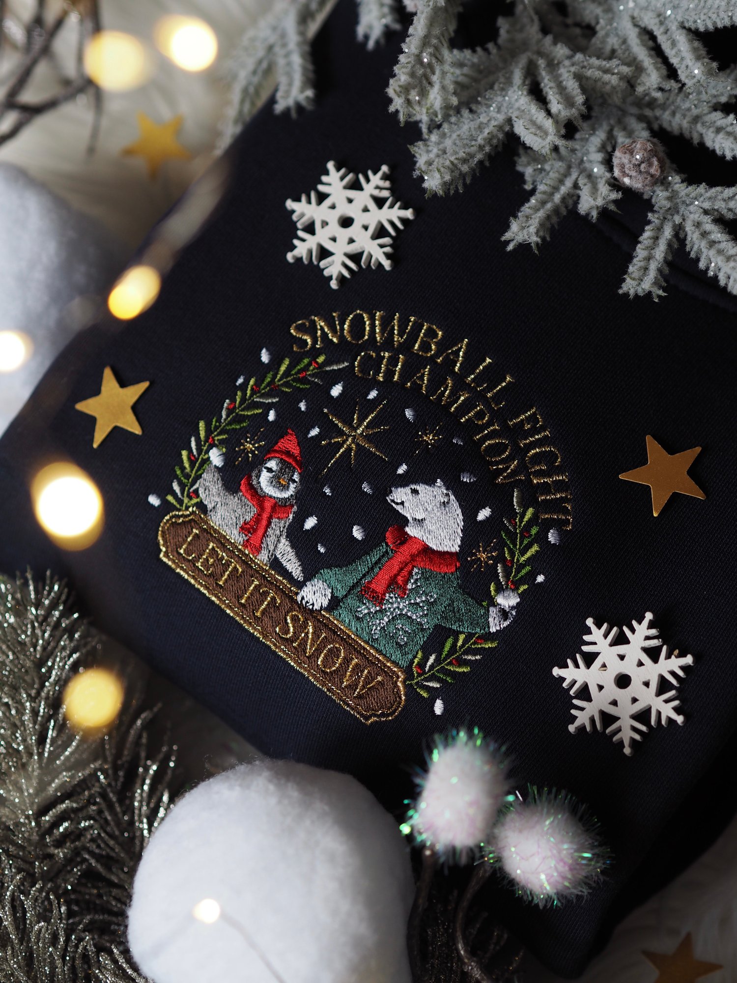 Image of Snowball Champion - Navy Hoody