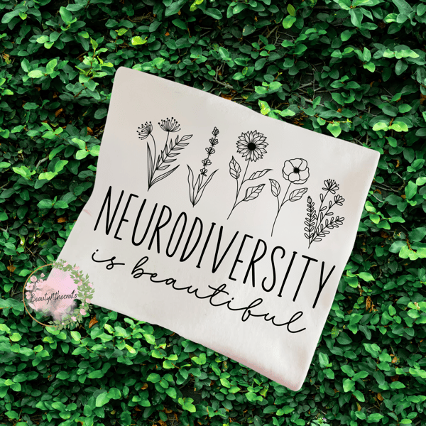 Image of Neurodiversity is beautiful t-shirt