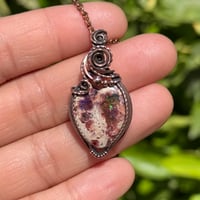 Image 2 of Mexican Fire Opal Heart ❤️