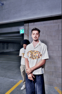 Image 1 of 8 Star Leopard Button Up