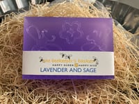 Image 1 of Lavender And Sage Honeybee Glycerin Body Bar