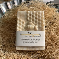 Image 1 of Oatmeal & Honey Creamy Butter Bar