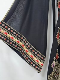 Image 4 of Gold Palestinian Dress (Made in Jordan)