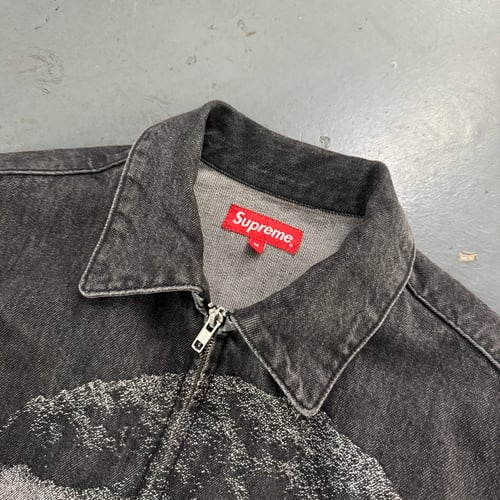 Image of FW 21 Supreme John Coletrane "A Love Supreme" Denim Jacket, size medium