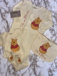 Hand Dyed Pooh Set