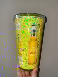Image 1 of yellow cruiser 16oz acrylic snowglobe 