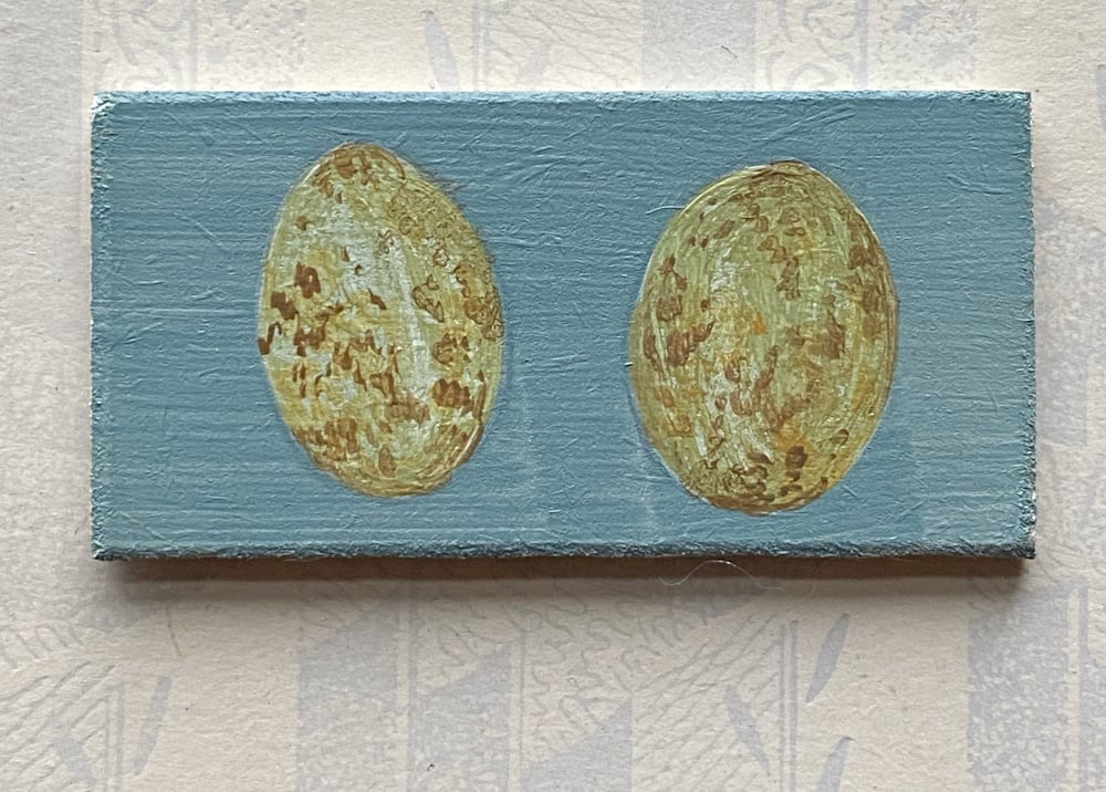 Image of Miniature egg painting T