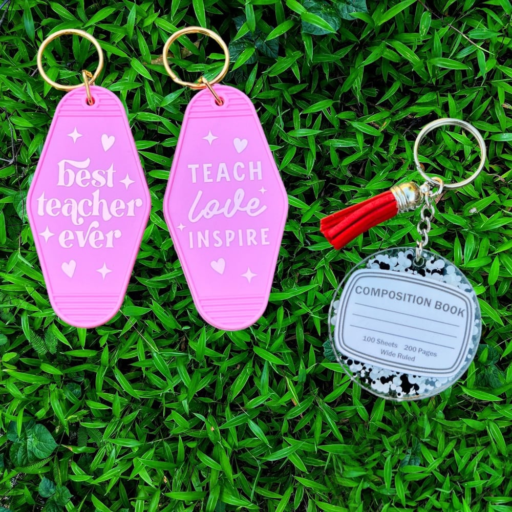 Image of Teacher keychains