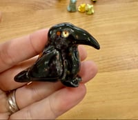 Image 2 of Raven/Crow Ceramic Figurine - Free Shipping in Contiguous US